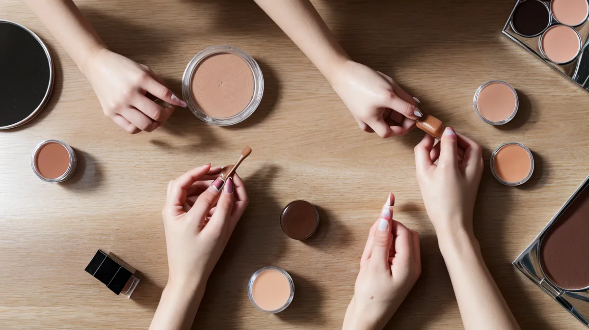 Cómo aplicar base de maquillaje para no marcar líneas de expresión