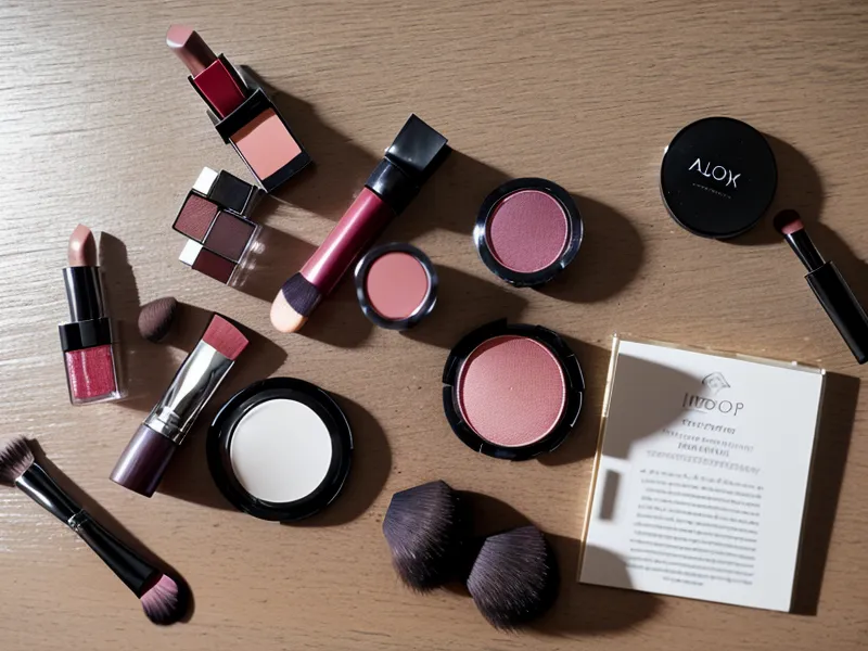 Brocha de punteado y paleta de maquillaje profesional para piel con poros abiertos